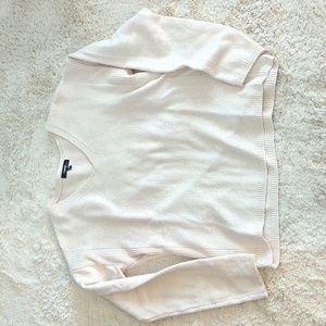 Cream sweater
